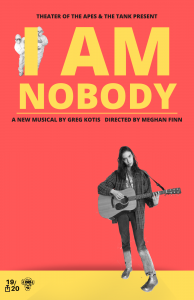 I Am Nobody, original production poster